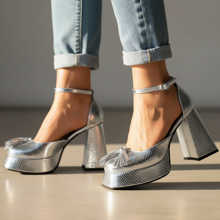 Valencia Exotic Midnight Heels