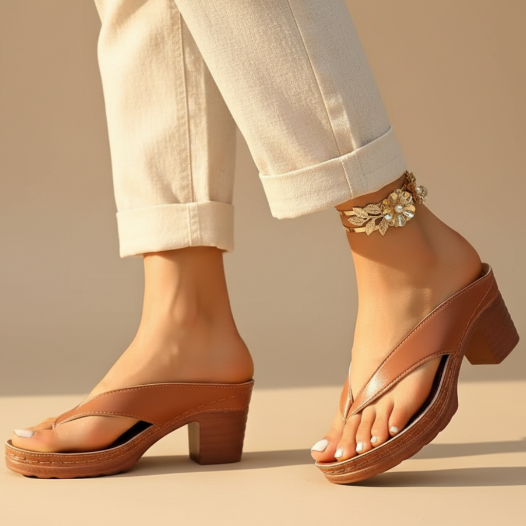 Monica Platform Thong Sandals