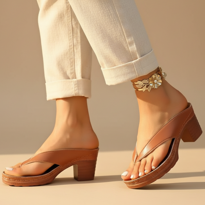 Monica Platform Thong Sandals