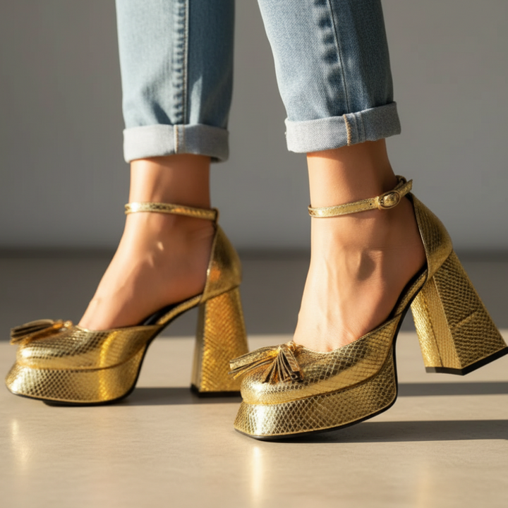 Valencia Exotic Midnight Heels