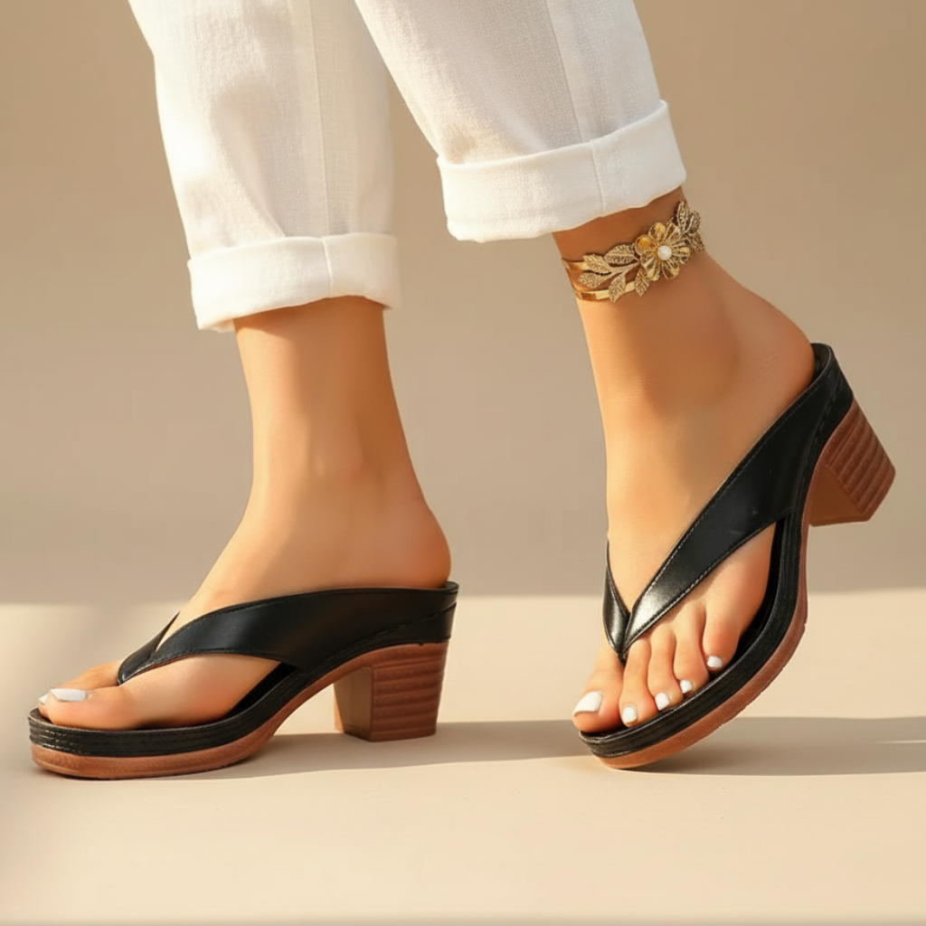 Monica Platform Thong Sandals