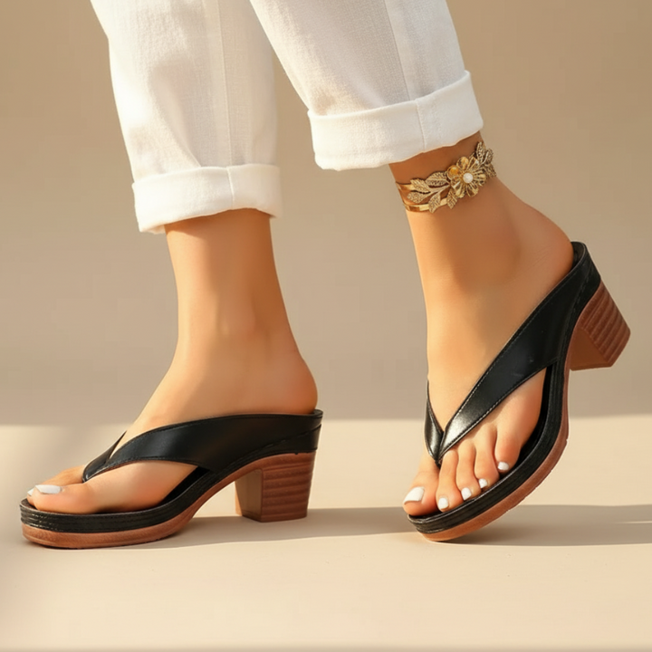 Monica Platform Thong Sandals