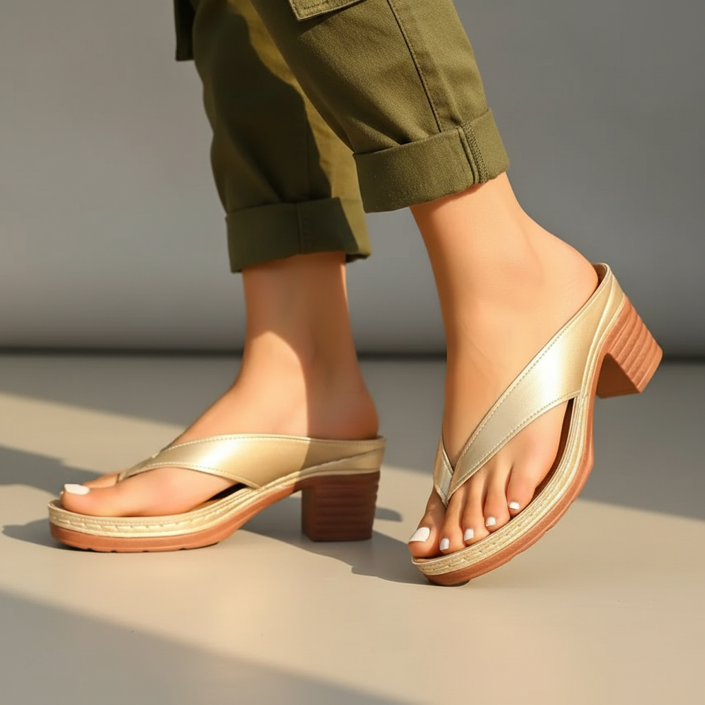 Monica Platform Thong Sandals