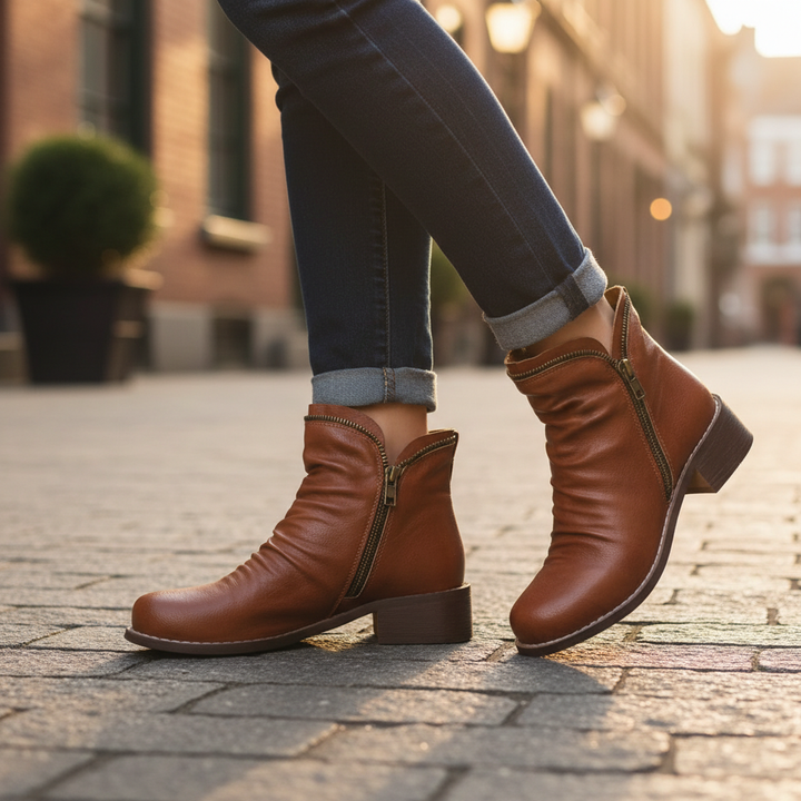 Adelisse Soft Leather Boots