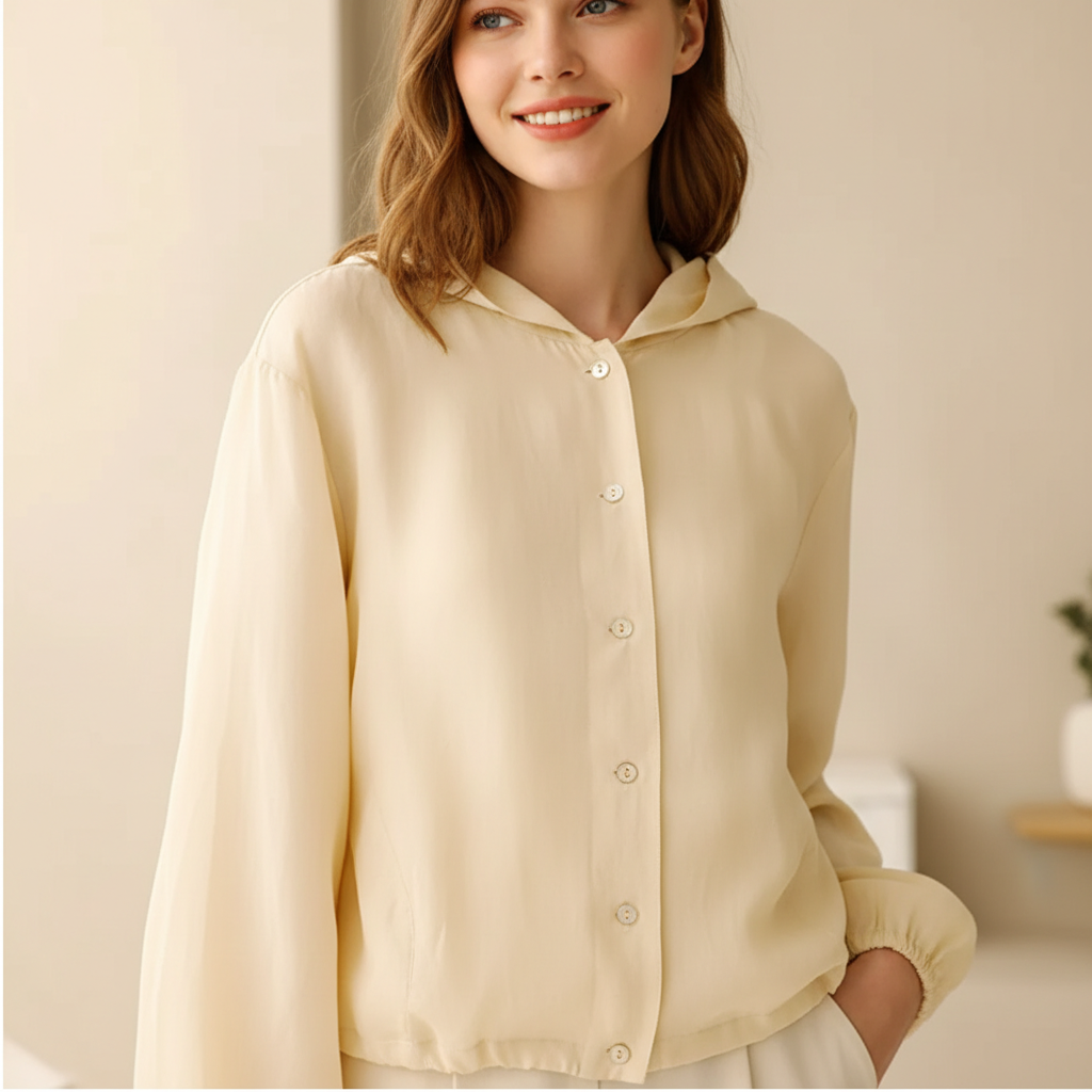 Arden Taylor Linen Hoodie