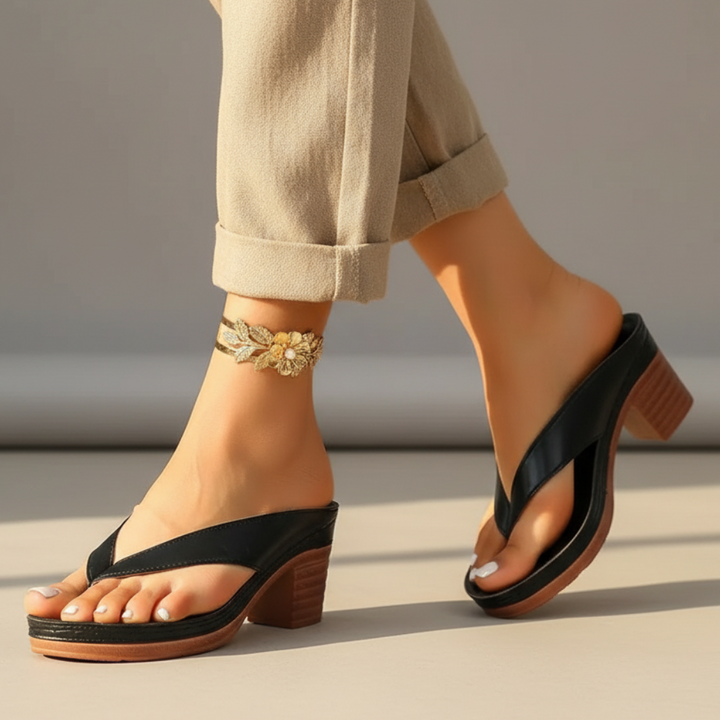 Monica Platform Thong Sandals