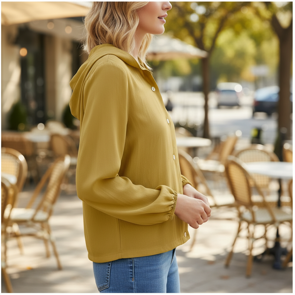 Arden Taylor Linen Hoodie