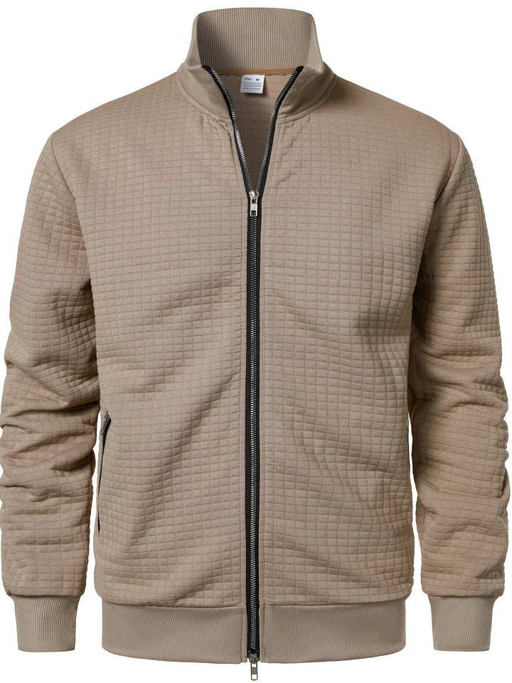 Grayson Stand-Collar Zip Jacket