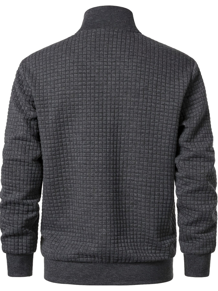 Grayson Stand-Collar Zip Jacket