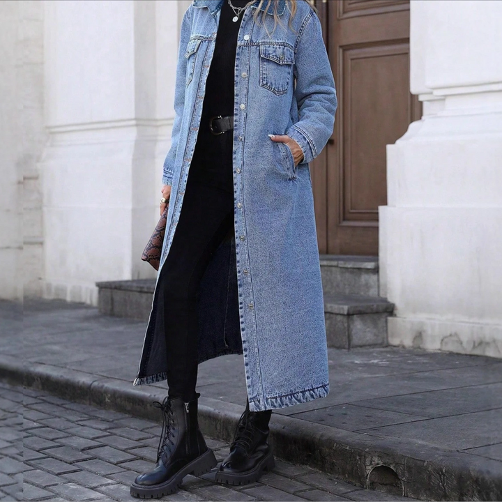 Lorelei Long Denim Coat