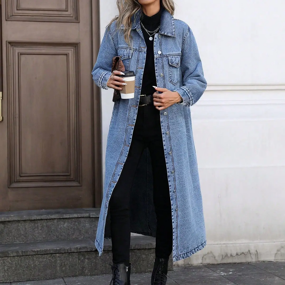 Lorelei Long Denim Coat