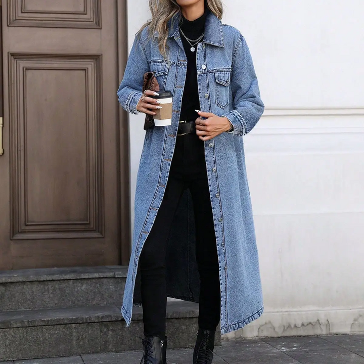 Lorelei Long Denim Coat