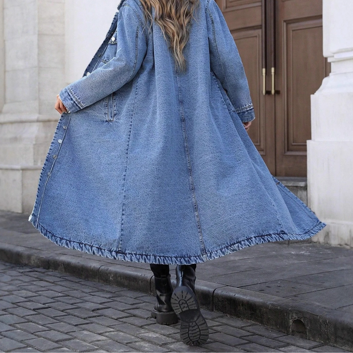 Lorelei Long Denim Coat