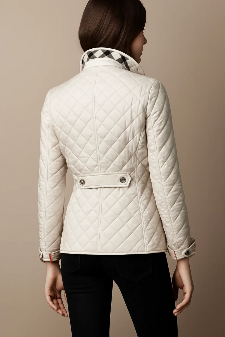 Bettina Quilted Button Jacket