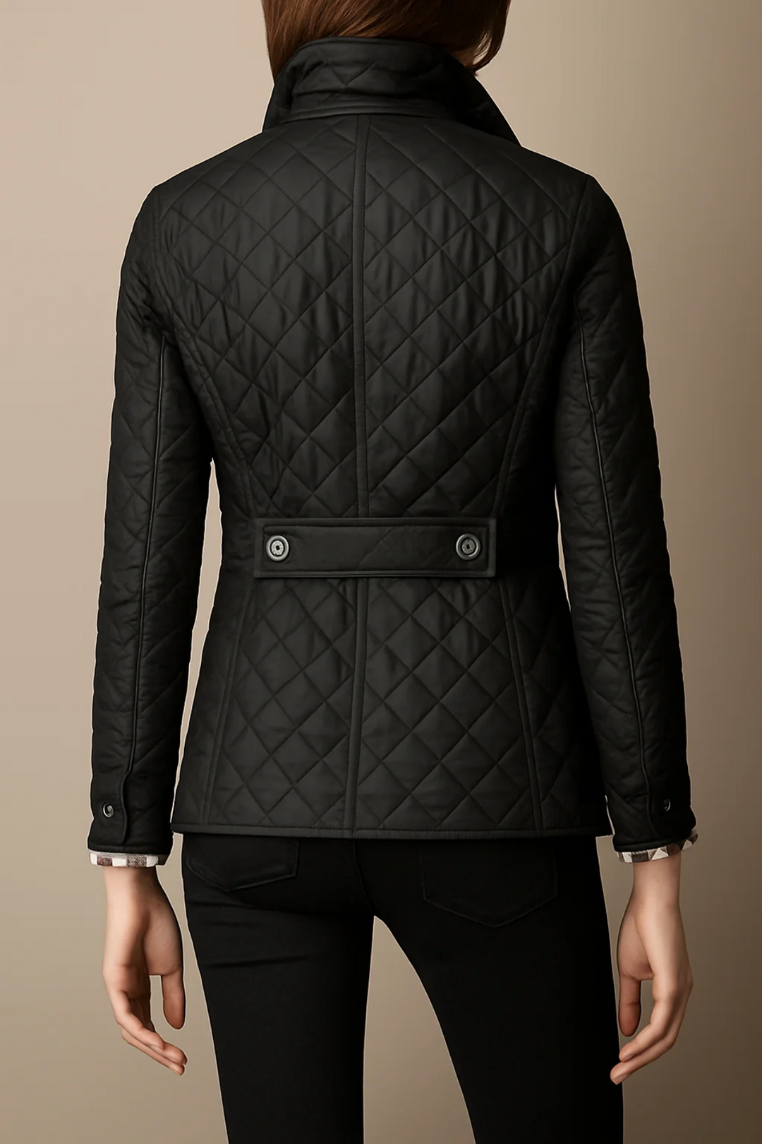 Bettina Quilted Button Jacket