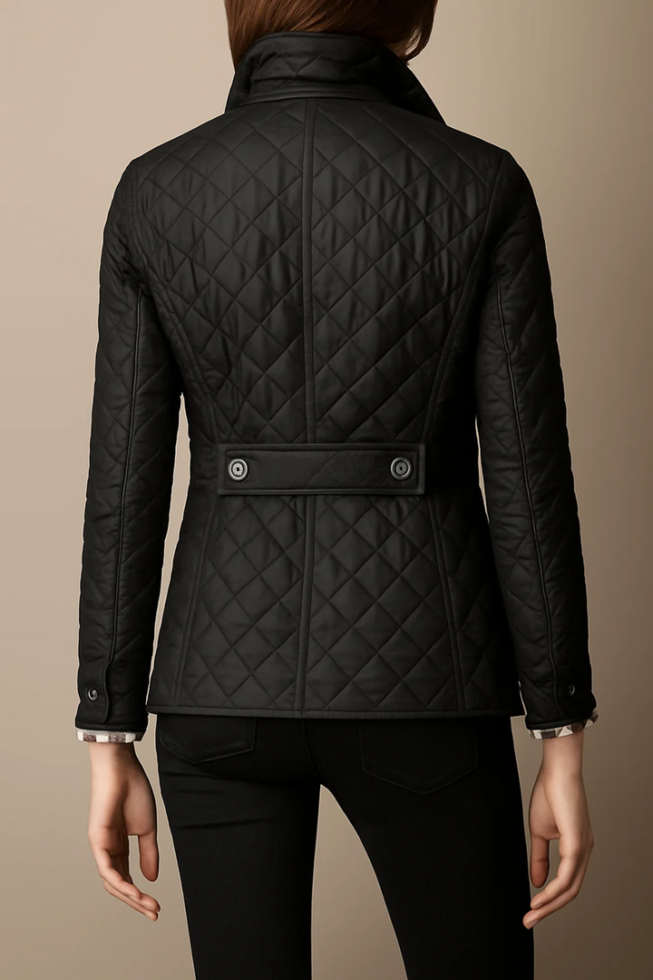 Bettina Quilted Button Jacket