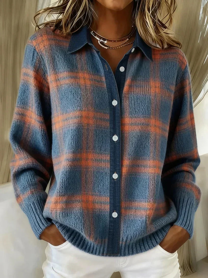 Agathe Structured Knit Cardigan