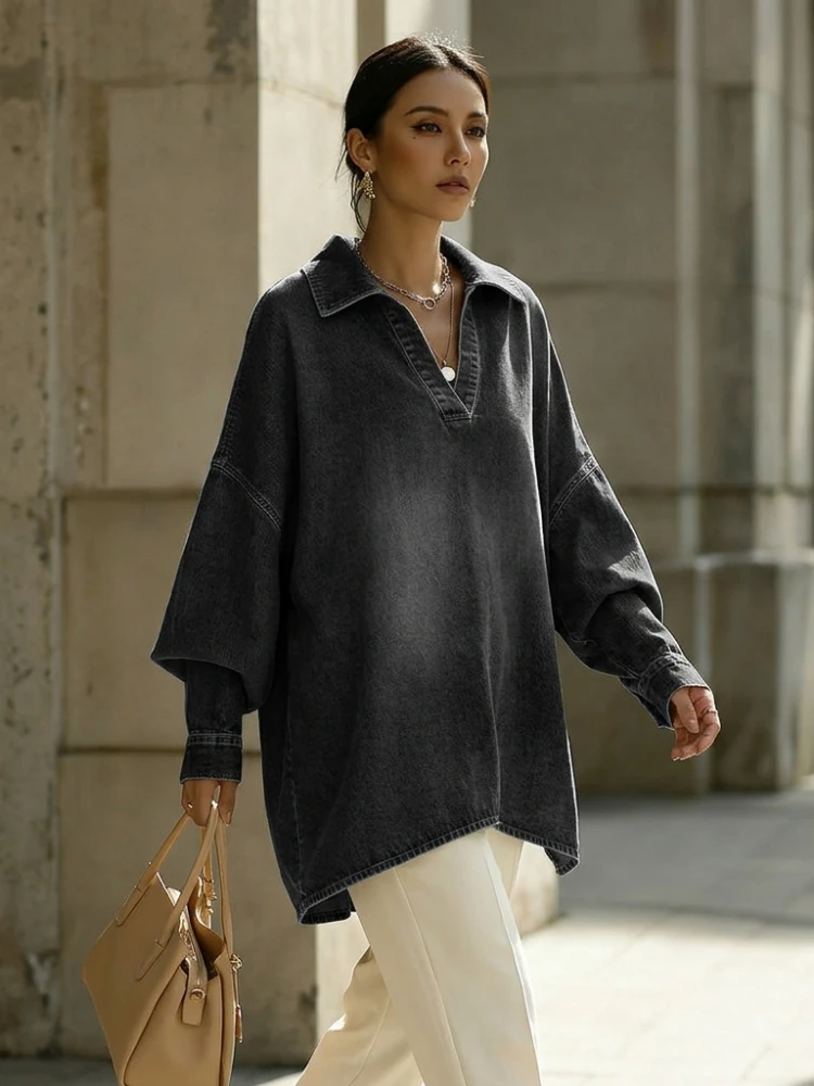 Solane Washed Denim Shirt
