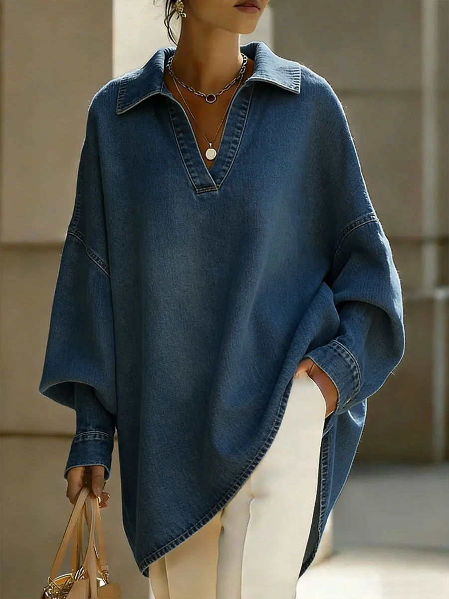 Solane Washed Denim Shirt