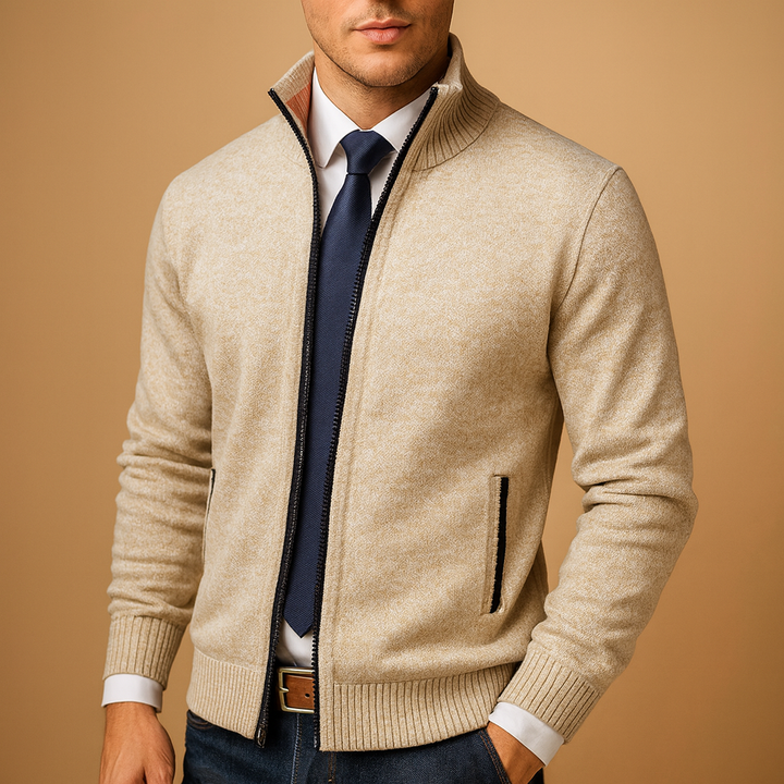 Joseph Zip-Up Cardigan Sweater