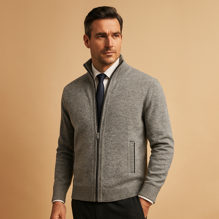 Joseph Zip-Up Cardigan Sweater