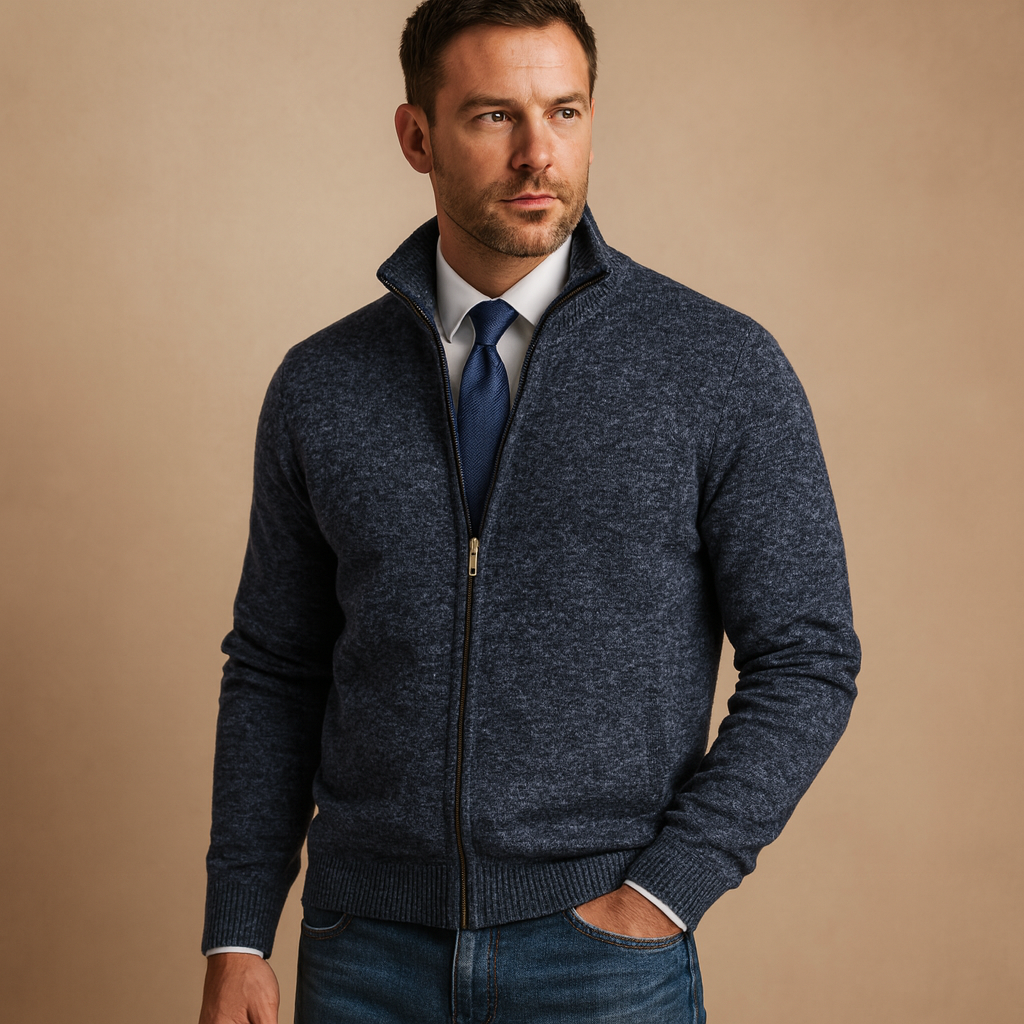 Joseph Zip-Up Cardigan Sweater
