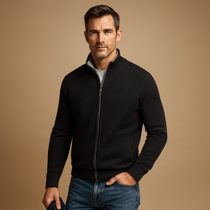 Joseph Zip-Up Cardigan Sweater