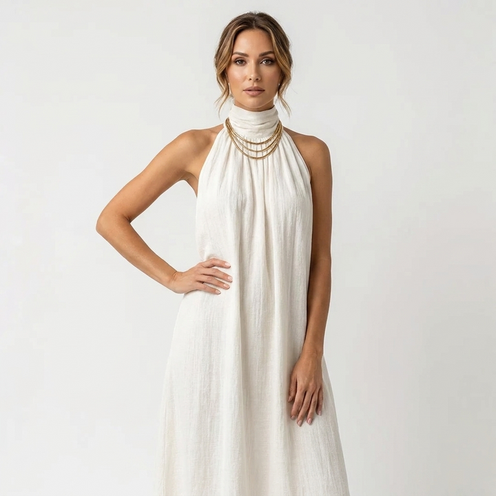 Vionna Relaxed Fit Maxi Dress