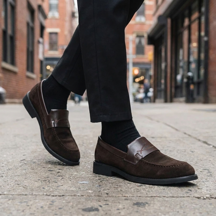 Dominic Italian Penny Loafers