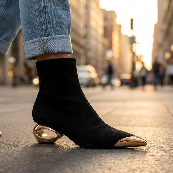 Anoka Hollow Ankle Boots