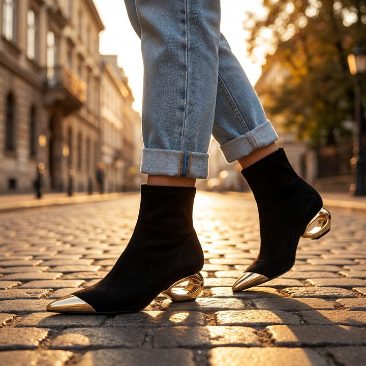 Anoka Hollow Ankle Boots