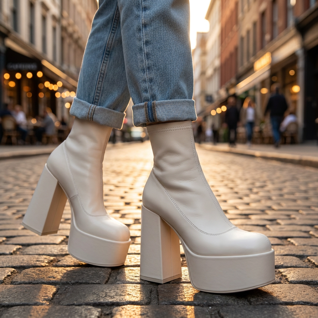Orella Chunky Ankle Boots