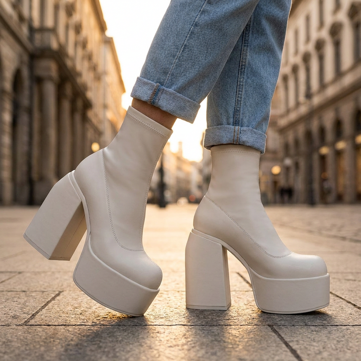 Orella Chunky Ankle Boots