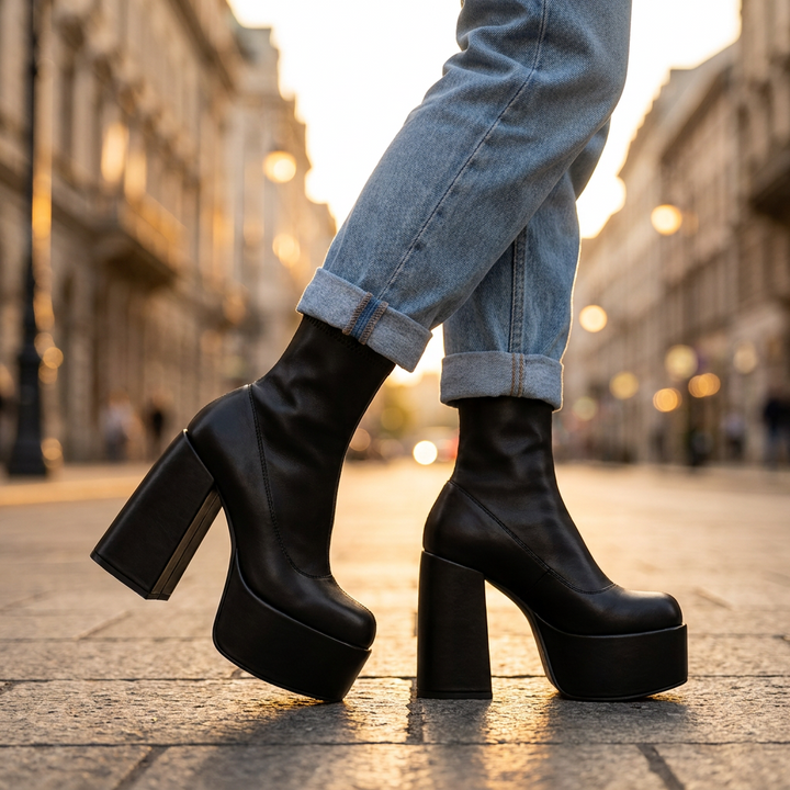 Orella Chunky Ankle Boots