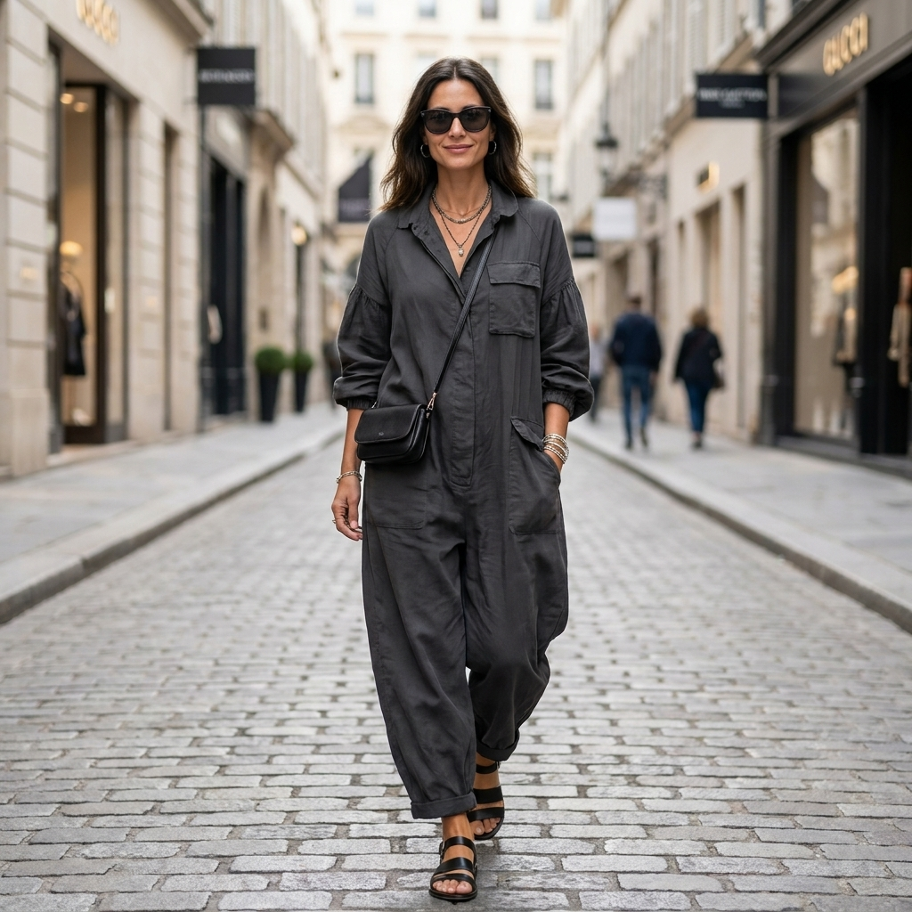 Kylie Utility Pocket Jumpsuit