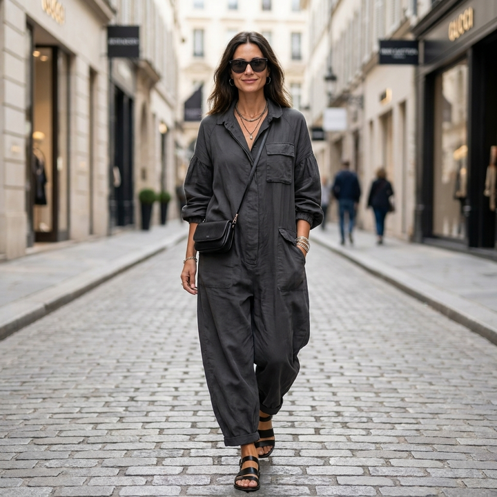 Kylie Utility Pocket Jumpsuit