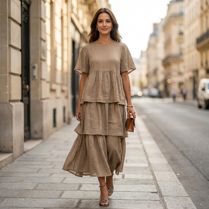 Sienna Tiered Maxi Dress