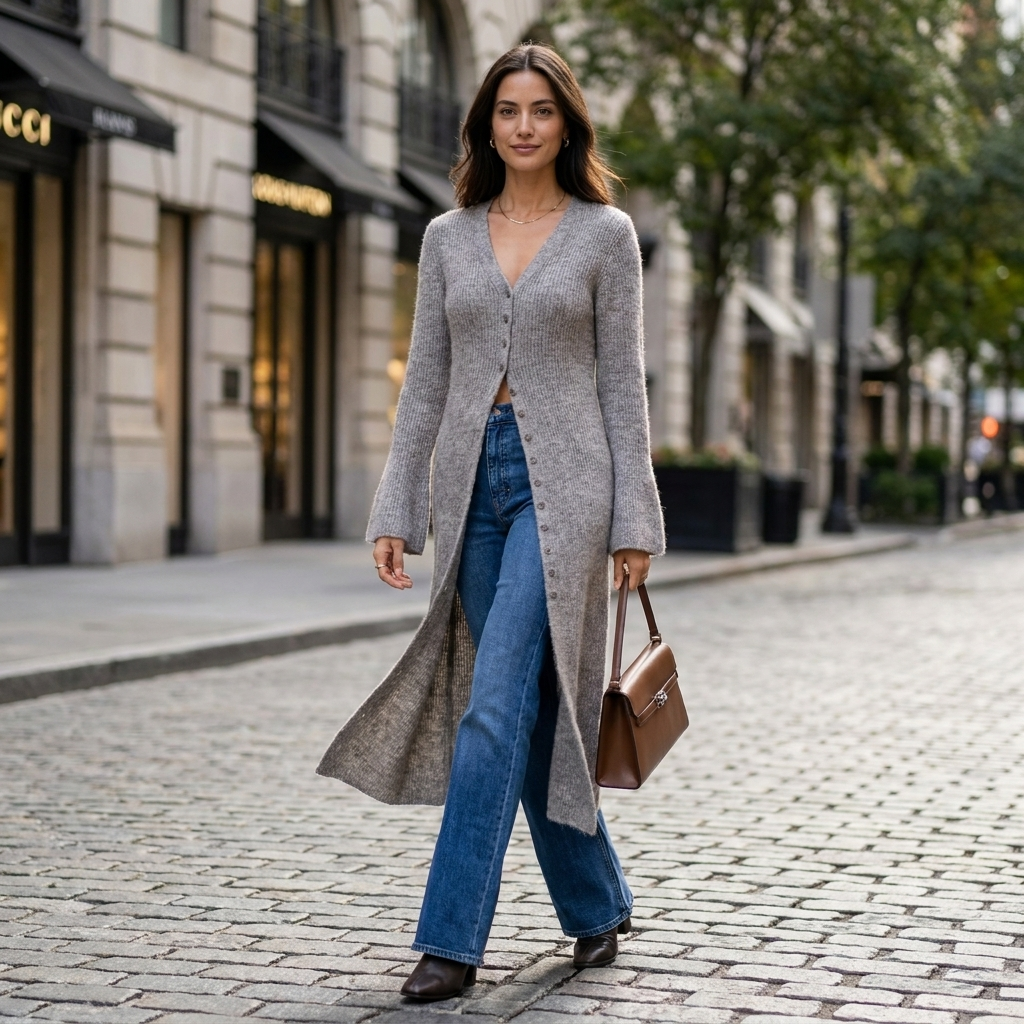 Juniper Ribbed Knit Cardigan
