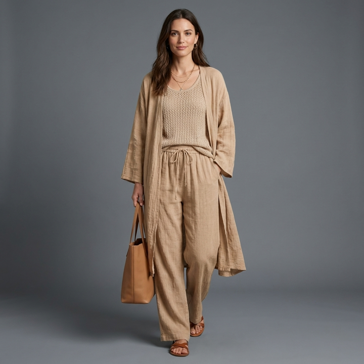 Marisol Wide Leg Two Piece Set