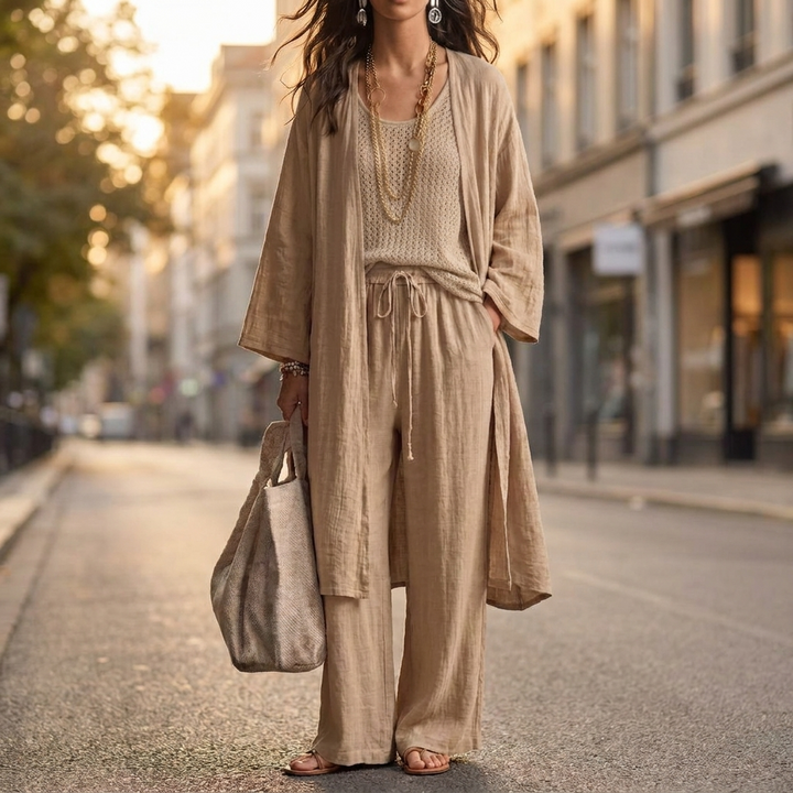 Marisol Wide Leg Two Piece Set