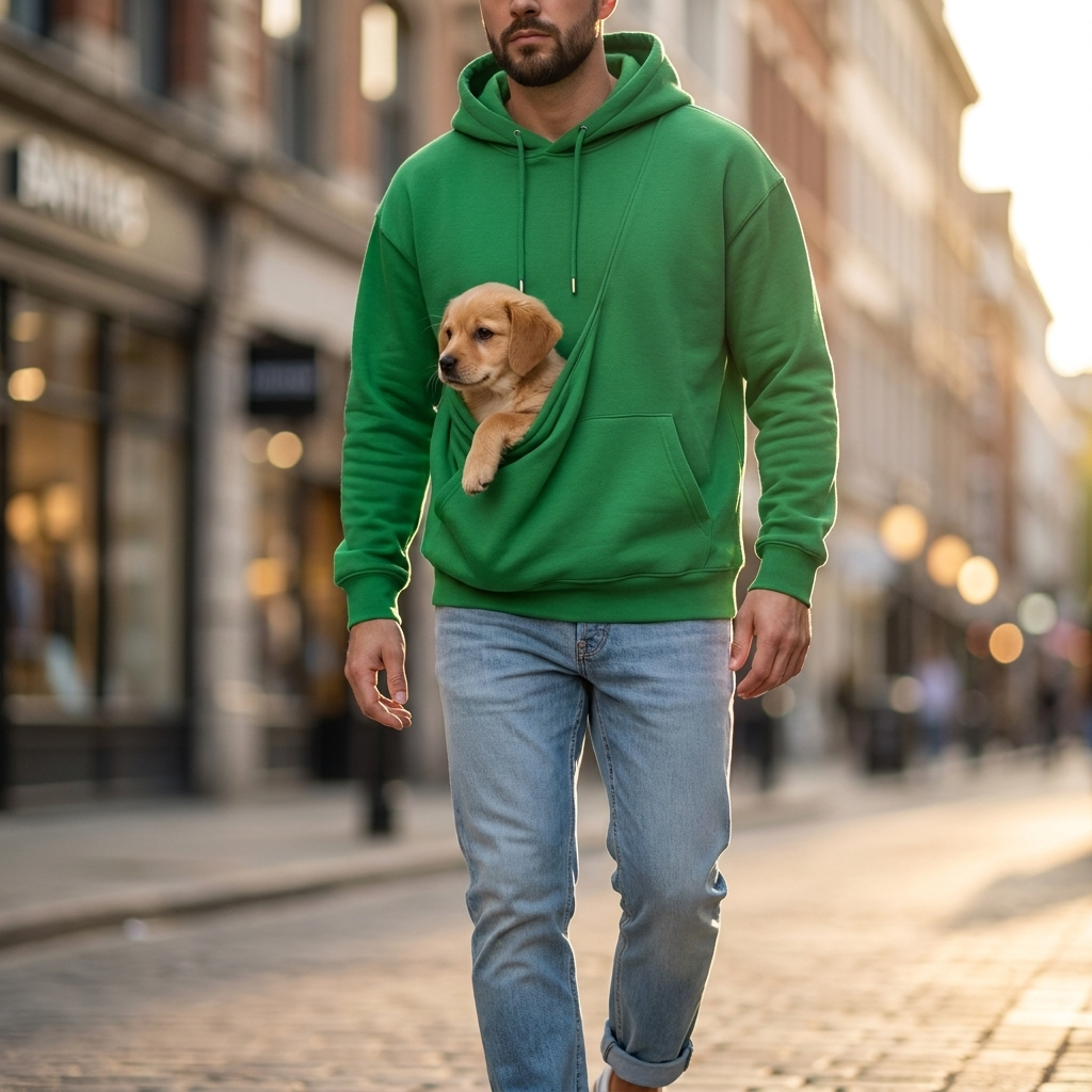 Ansel Pet Pocket Hoodie