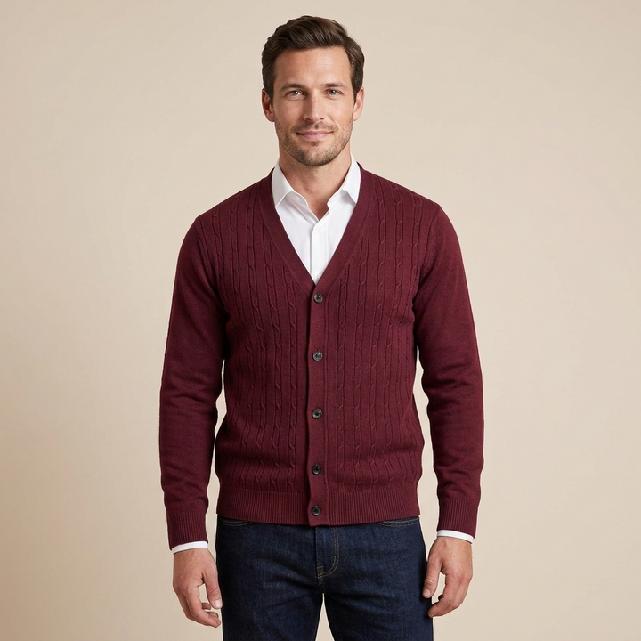 Emory Cable Knit Cardigan