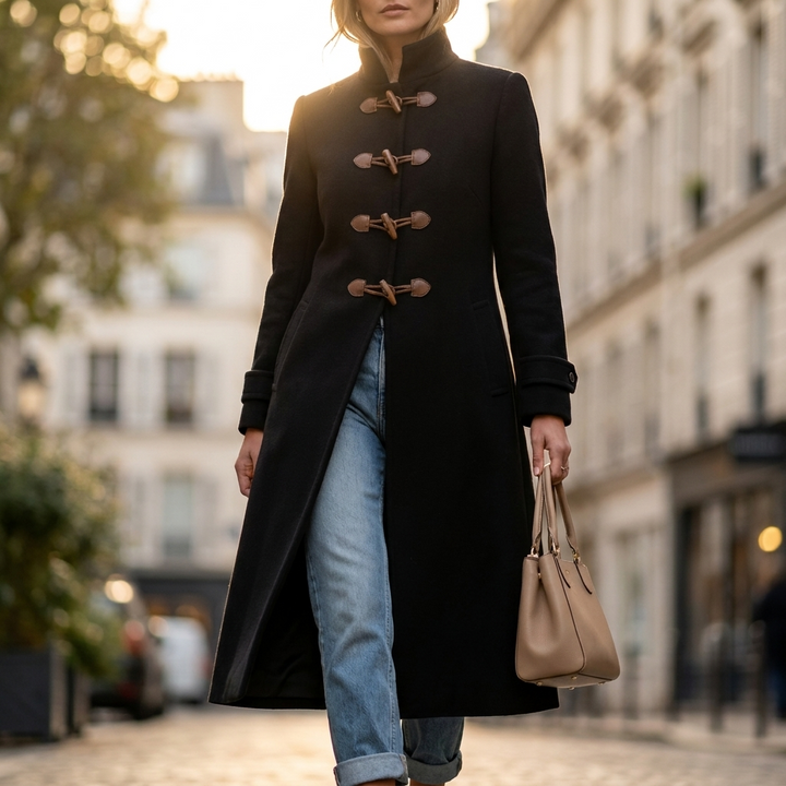 Elara Toggle Front Coat