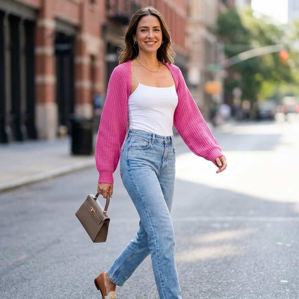 Harlan Ribbed Knit Shrug