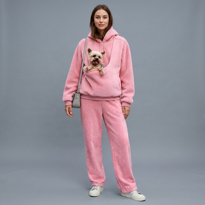 Ophira Pet Pocket Hoodie Set