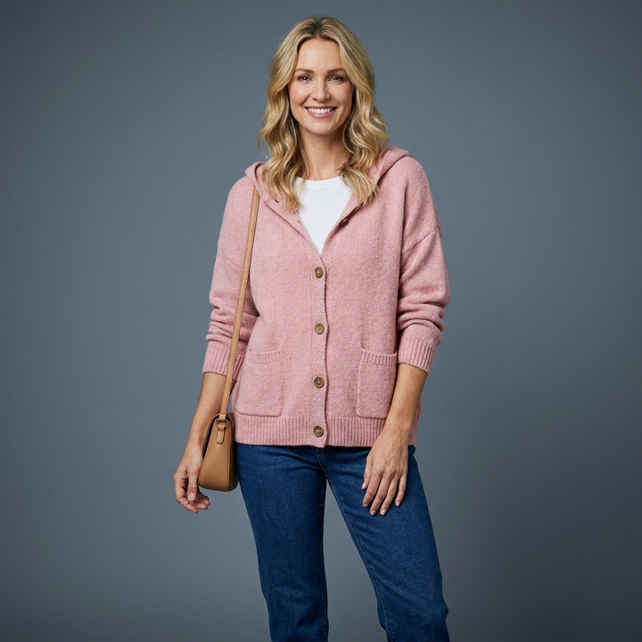 Rosalind Hooded Knit Cardigan