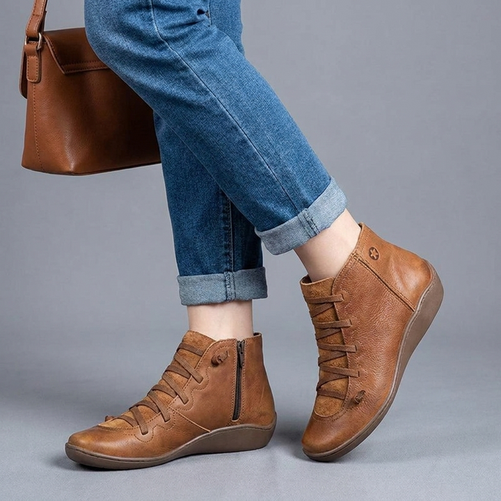 Iliana Lace Up Ankle Boots