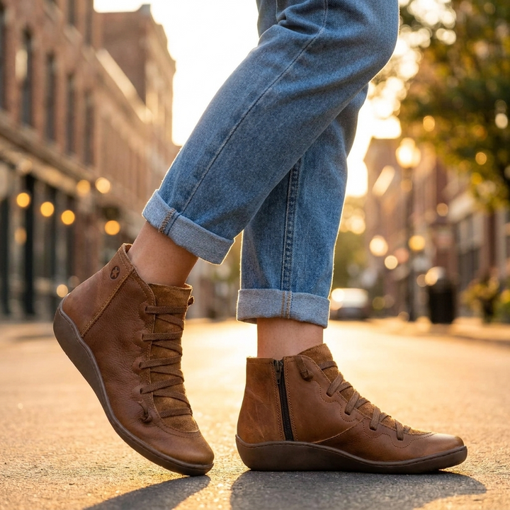 Iliana Lace Up Ankle Boots