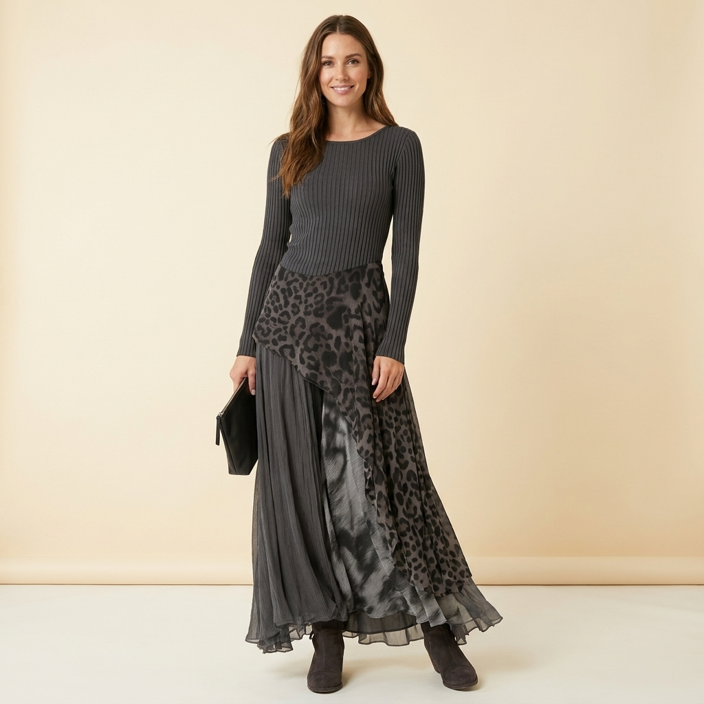 Marisdale Ribbed Knit Dress