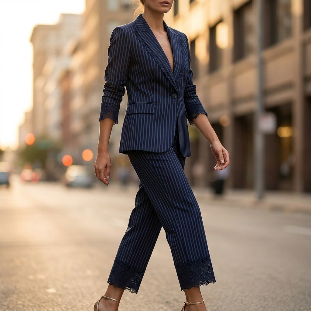 Corina Wide Leg Pantsuit